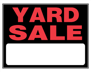 Yard Sale